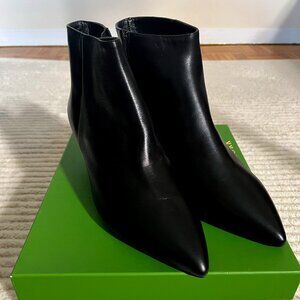 Kate Spade Olly booties Black Nappa Size 9.5